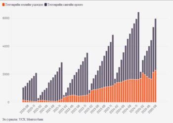 Тэтгэврийн зээлийн үлдэгдэл нийт сангийн 62 хувьтай тэнцэж байна